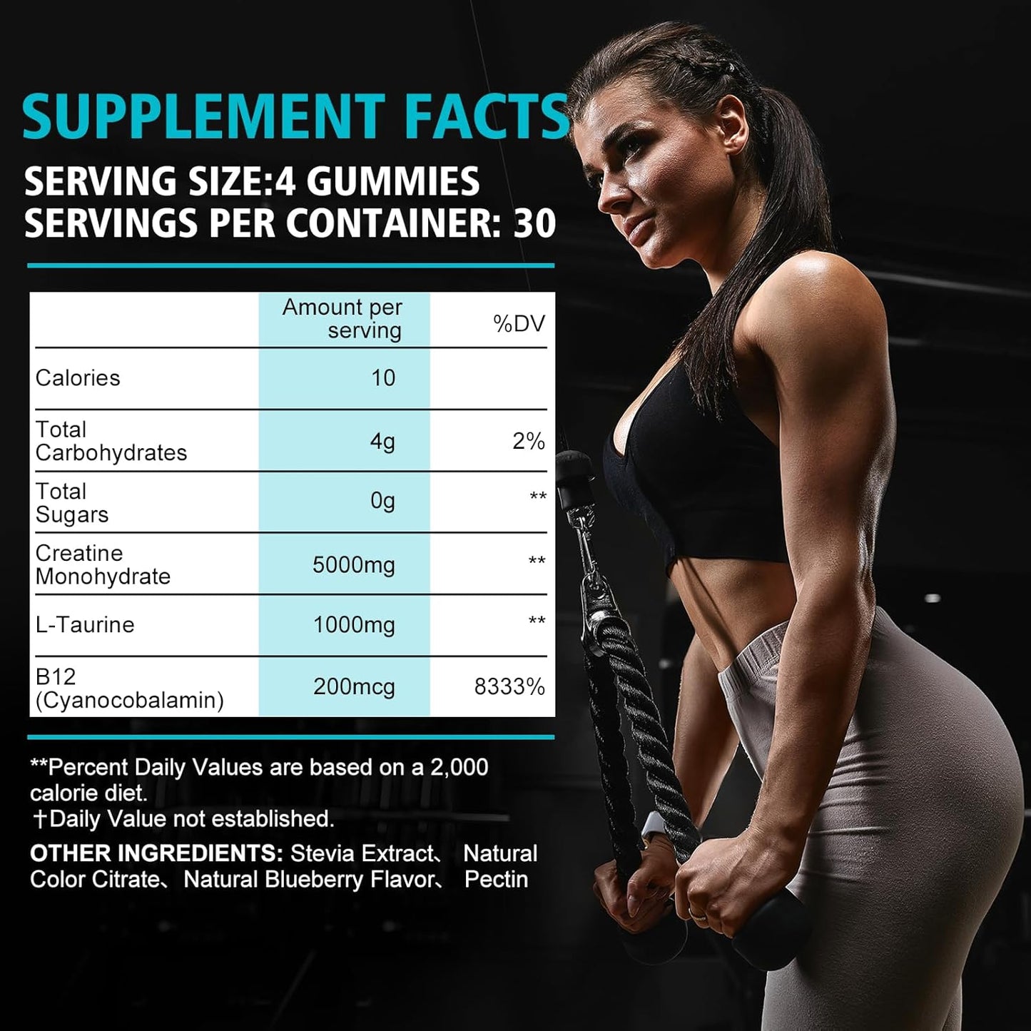 Creatine Muscle Boost Gummies