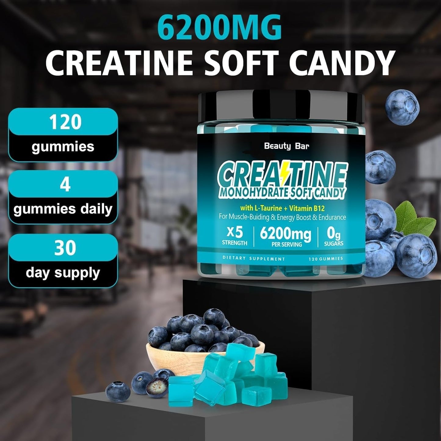 Creatine Muscle Boost Gummies
